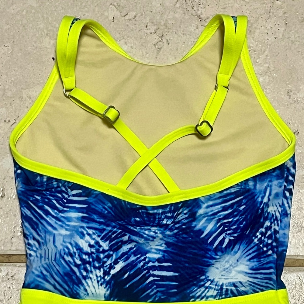 Land's End Girl's One-Piece Skirted Swimsuit - Picture 6 of 11